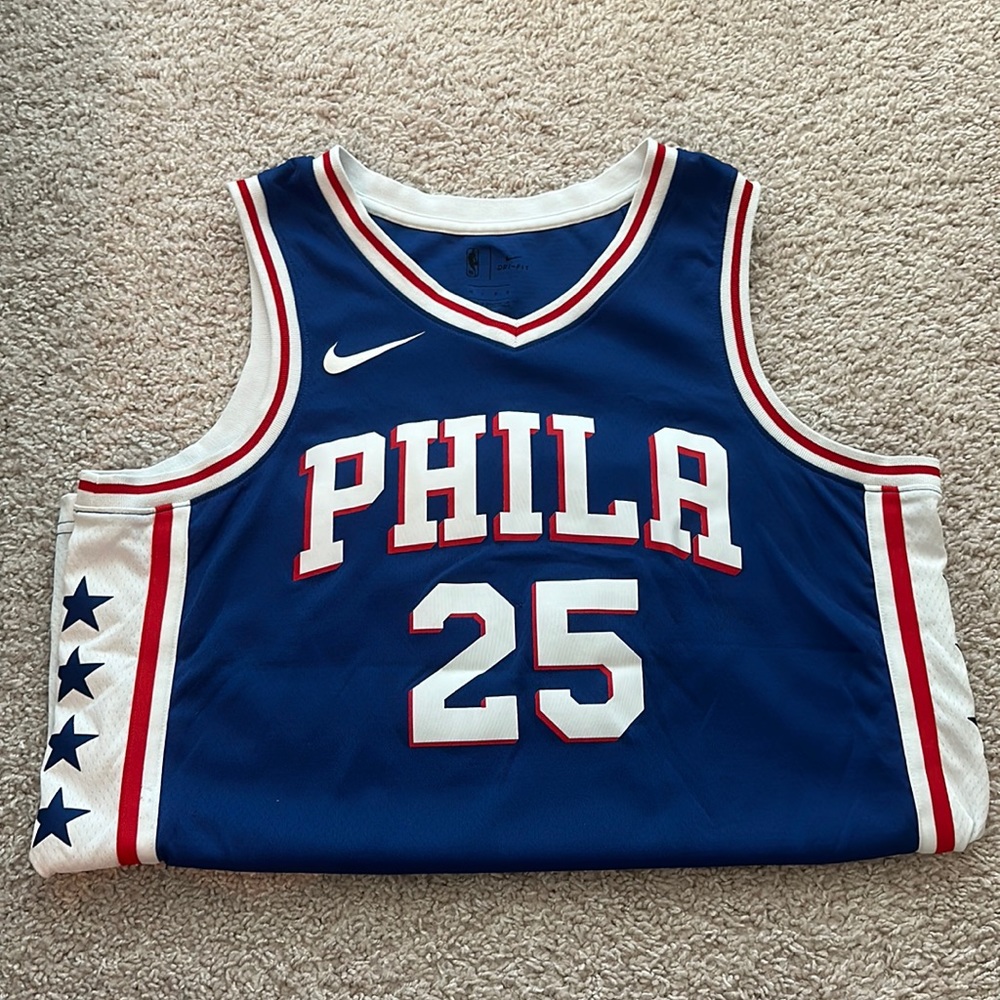 Ben Simmons Official 76ers Jersey